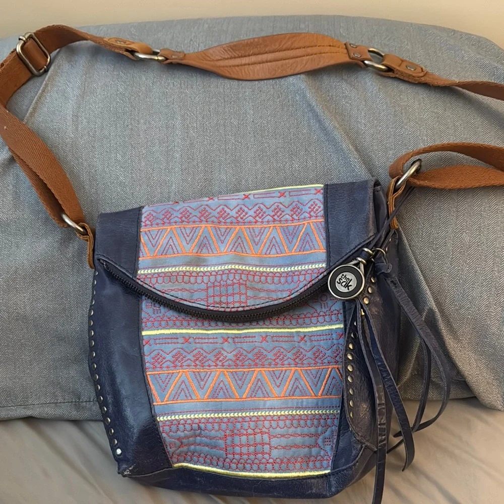 The Sak- Patterned Shoulder Bag
